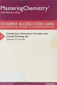 Mastering Chemistry with Pearson Etext -- Standalone Access Card -- For Introductory Chemistry