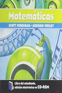 Scott Foresman Addison Wesley Math 2005 Spanish Electronic Student Edition CD-ROM Grade 5