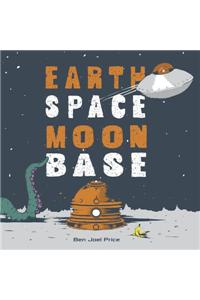 Earth Space Moon Base