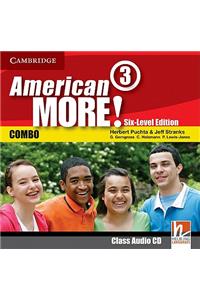 American More! Six-Level Edition Level 3 Class Audio CD