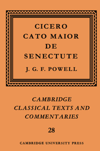 Cicero: Cato Maior de Senectute