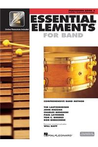 Essential Elements for Band - Book 2 with Eei: Percussion/Keyboard Percussion (Book/Online Media)
