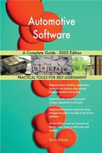 Automotive Software A Complete Guide - 2020 Edition