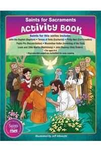 Saints for Sacraments Activity Book