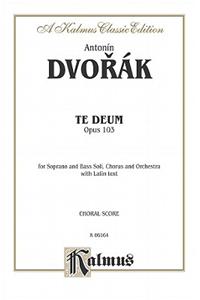 TE DEUM VOCAL SCORE