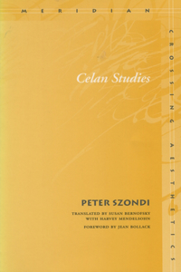Celan Studies