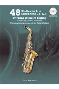 48 Studies for The Alto Saxophone In Eb, Op. 31
