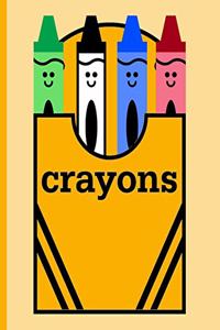 Box of Crayons for Coloring
