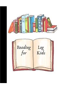 Reading Log for Kids