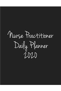 Nurse Practitioner Daily Planner 2020