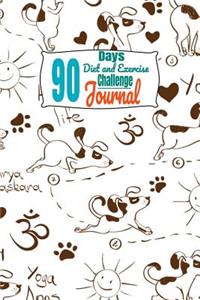 90 Days Diet And Exercise Challenge Journal