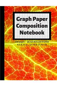 Graph Paper Composition Notebook