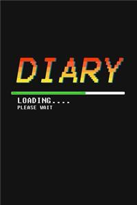 Diary Loading Please Wait