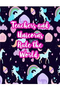 Teachers and Unicorns Rule the World