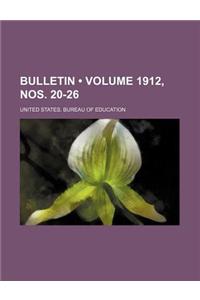 Bulletin (Volume 1912, Nos. 20-26)