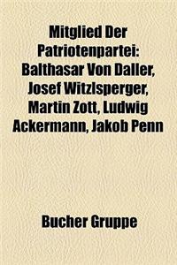 Mitglied Der Patriotenpartei