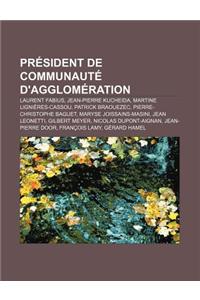 President de Communaute D'Agglomeration