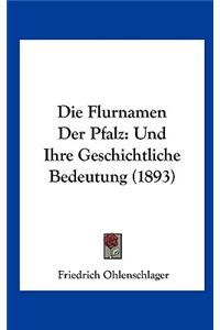 Die Flurnamen Der Pfalz