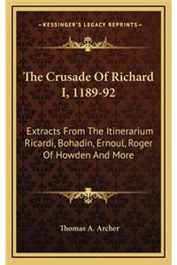 The Crusade of Richard I, 1189-92