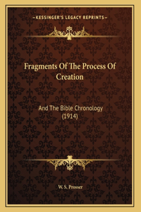 Fragments Of The Process Of Creation