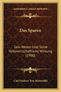 Das Sparen