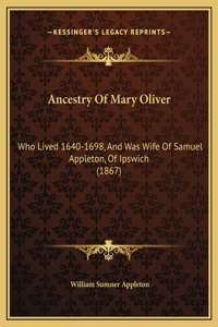 Ancestry Of Mary Oliver