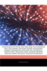 Articles on Secretaries of State for War and the Colonies (UK), Including