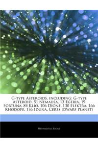 Articles on G-Type Asteroids, Including