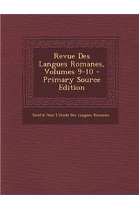 Revue Des Langues Romanes, Volumes 9-10