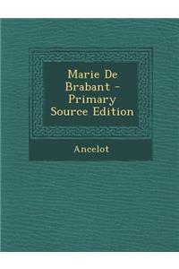 Marie de Brabant