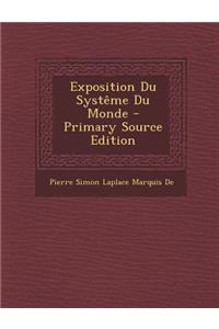 Exposition Du Systeme Du Monde