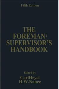Foreman/Supervisor's Handbook