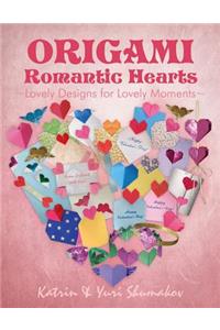 Origami Romantic Hearts