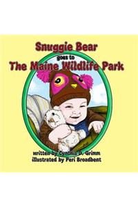 Snuggie Bear Goes to the Maine Wildlife Park