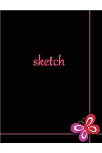 Butterfly Red (Sketchbook)