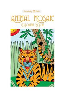 Animal Mosaic Coloring Book
