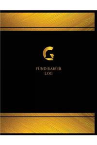 Fund Raiser Log (Logbook, Journal - 125 pages, 8.5 x 11 inches)