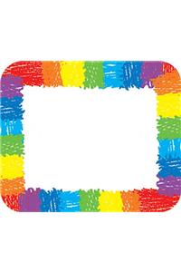 Rainbow Name Tags