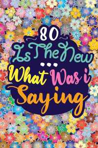 80 Is the New ... What Was I Saying