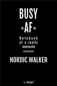 Notebook for Nordic Walkers / Nordic Walker