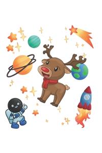 Christmas Reindeer Universe Notebook