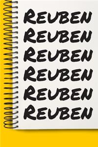 Name Reuben A beautiful personalized