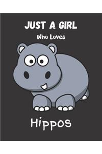 Just A Girl Who Loves Hippos