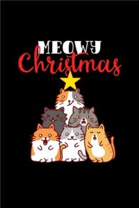 Meowy Christmas Merry Christmas Design For