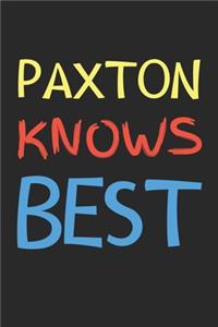 Paxton Knows Best