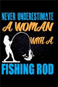 Never Underestimate A Woman With A Fishing Rod