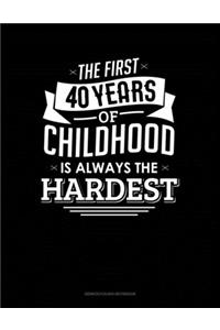 The First 40 Years Of Childhood Are Always The Hardest