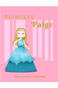 Princess Paige Draw & Write Notebook