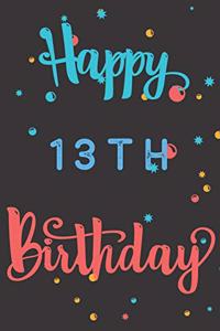 Happy 13th Birthday