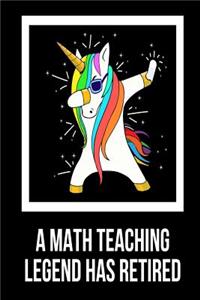 A Math Teaching Legend Has Retired